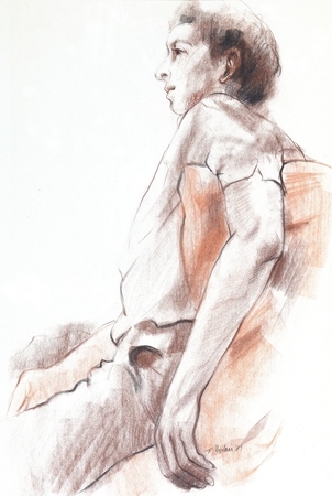 Seated Young Man