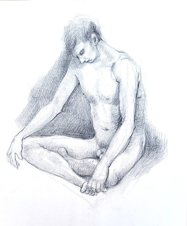 Nude Male Model 5